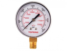 Topring 55.34 - Gauge 2-1/2" - 1/4NPT LM 0-3000