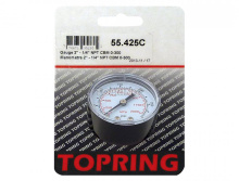 Topring 55.425C - 2 In. Steel Dry Gauge 0 to 300 PSI