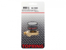 Topring 62.105C - Brass Inline Airflow Regulator 0 to 160 PSI 1/4 (F-M) NPT