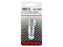 Topring 62.315C - Steel Swivel Adapter 3/8 (F) to 3/8 (M) NPT