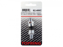 Topring 62.400C - Swivel Adapter 1/4 (M) to 1/4 (M) NPT