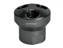 Topring 62.805 - 3-Way Aluminum Air Splitter 3/8 (F) NPT With 1/4 (F) NPT Outlet