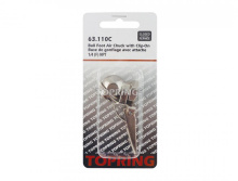 Topring 63.110C - Air Chuck With Hexagonale Base and Clip 1/4 (F) NPT