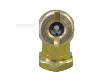 Topring 63.23 - Air Chuck Hex Ball Foot 1/4(F)NPT Open