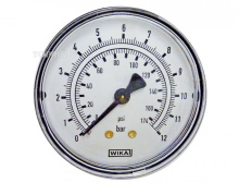 Topring 63.671 - 60 mm Pressure Gauge 0 to 174 PSI