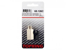 Topring 65.126C - Brass Mini Ball Valve 1/4 (F) NPT