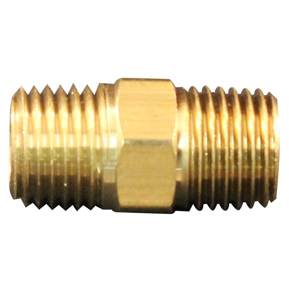 M. Hex Nipple, 3/8&#34;<span class=' ItemWarning' style='display:block;'>Item is usually in stock, but we&#39;ll be in touch if there&#39;s a problem<br /></span>