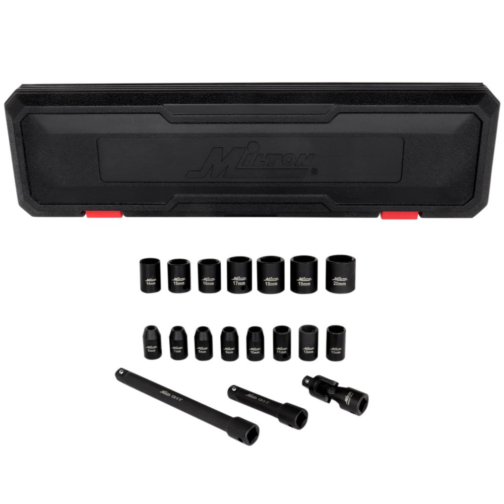 3/8Dr. 6-20MM Sh Skt Set 18 pc<span class=' ItemWarning' style='display:block;'>Item is usually in stock, but we&#39;ll be in touch if there&#39;s a problem<br /></span>