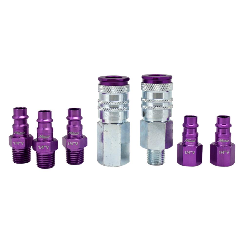 7pc Coupler/Plug Set<span class=' ItemWarning' style='display:block;'>Item is usually in stock, but we&#39;ll be in touch if there&#39;s a problem<br /></span>