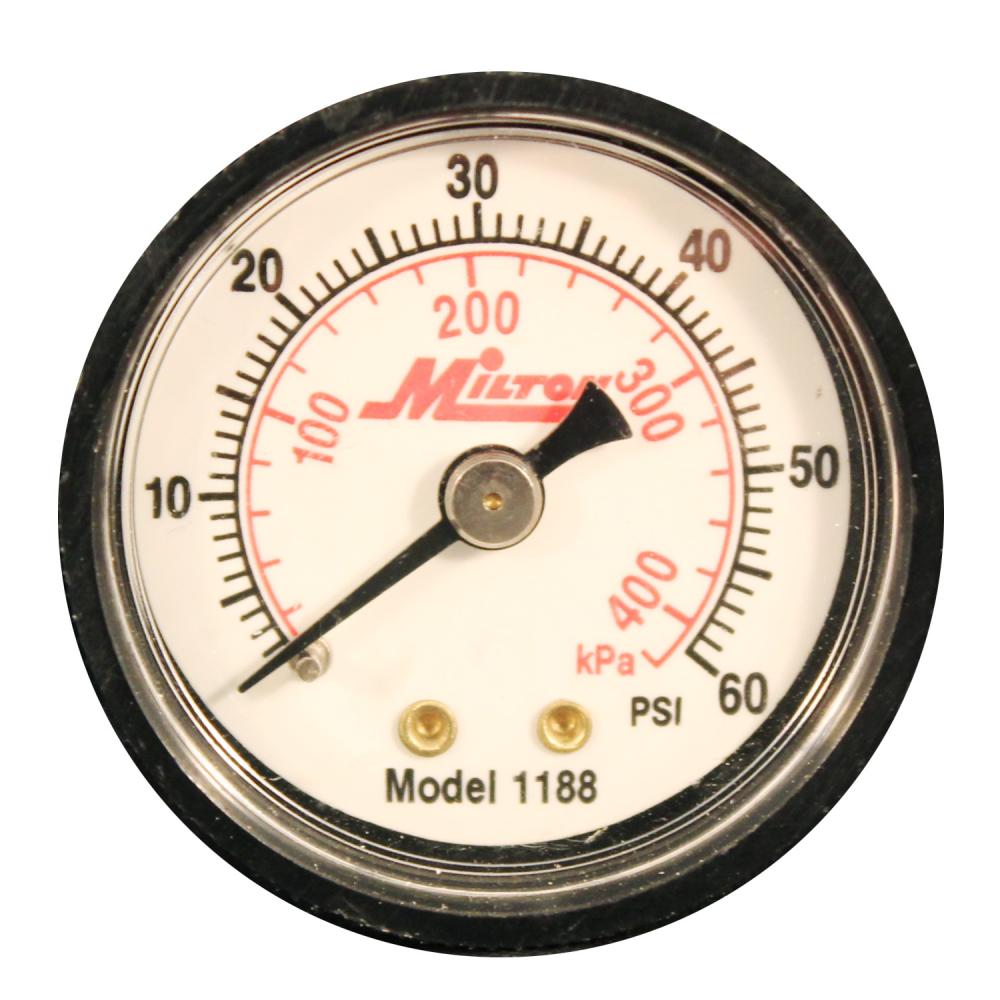 Press Gauge 1/8&#34; NPT<span class=' ItemWarning' style='display:block;'>Item is usually in stock, but we&#39;ll be in touch if there&#39;s a problem<br /></span>