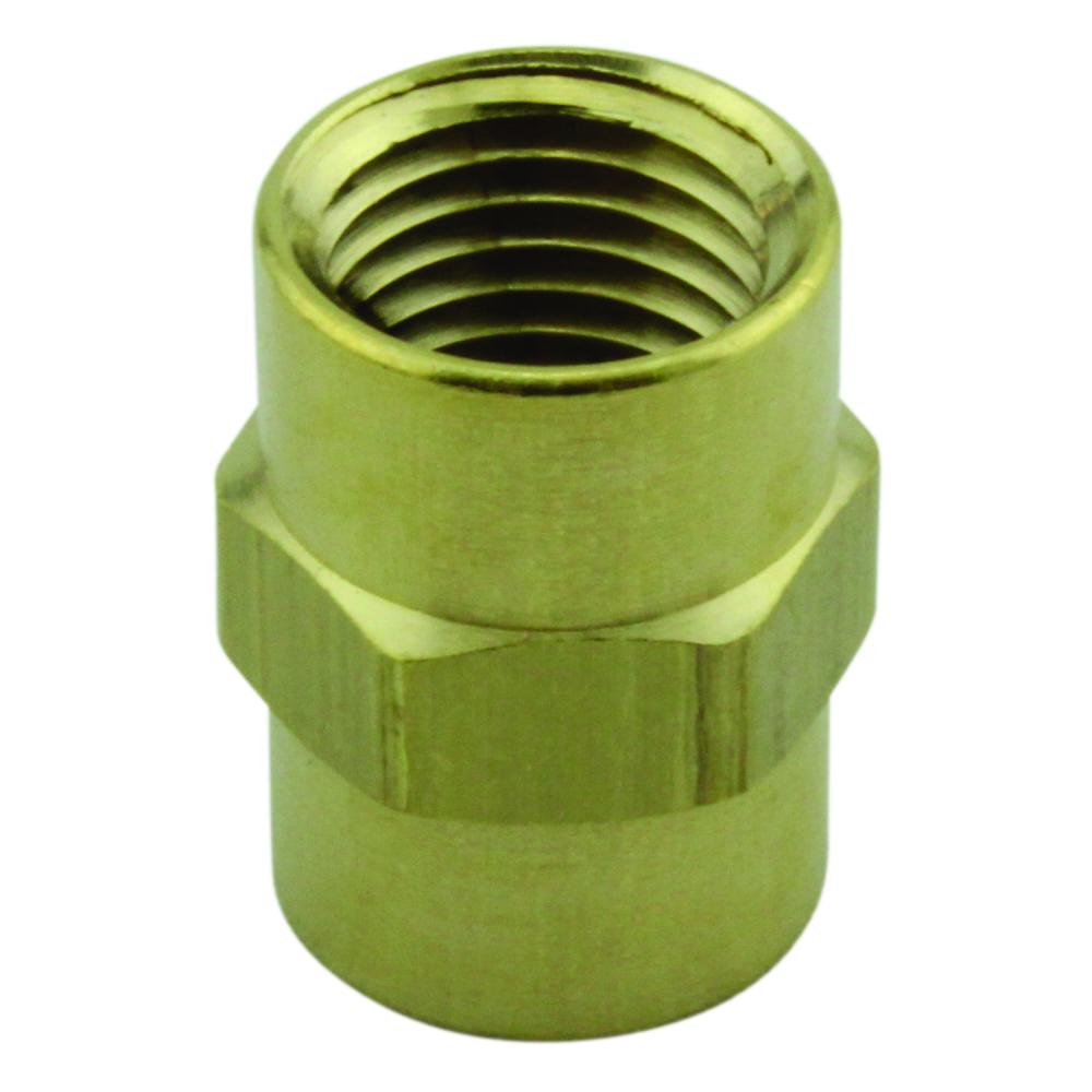 F. Hex Coup 1/4 NPT<span class=' ItemWarning' style='display:block;'>Item is usually in stock, but we&#39;ll be in touch if there&#39;s a problem<br /></span>