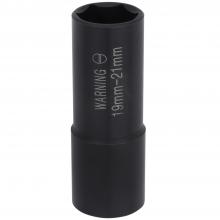Milton LT4876A - Lug Nut Rem Flip Skt 19mm