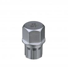 Milton LT4160-20/9PT - Wl Lugnut Key/Bolt