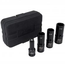 Milton 1300-SS-10 - 1/2Dr. Dp Thn Wal Flip Skt Set 4pc