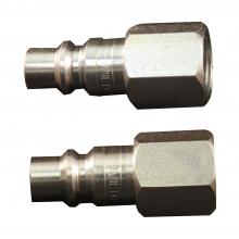 Milton S-1838 - 3/8FEM. PLUG  2-PACK