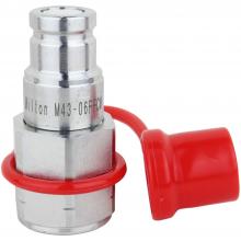 Milton M43-06FFCM - 3/8" NPTF Flush Face Coupler M