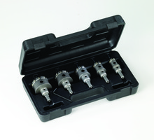 Champion Cutting Tools CT7P-SET-4 - CT7 Carbide Tipped Hole Cutter 5 Piece General Maintenance Set (1" Depth of Cut)