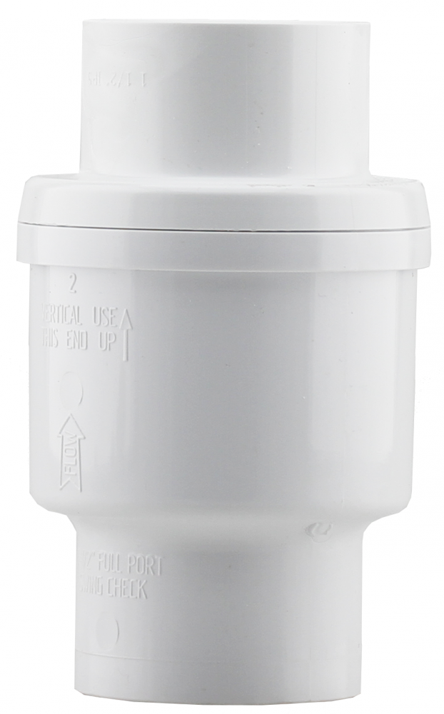 1-1/2&#34; PVC SWING CHK SOLVENT<span class=' ItemWarning' style='display:block;'>Item is usually in stock, but we&#39;ll be in touch if there&#39;s a problem<br /></span>