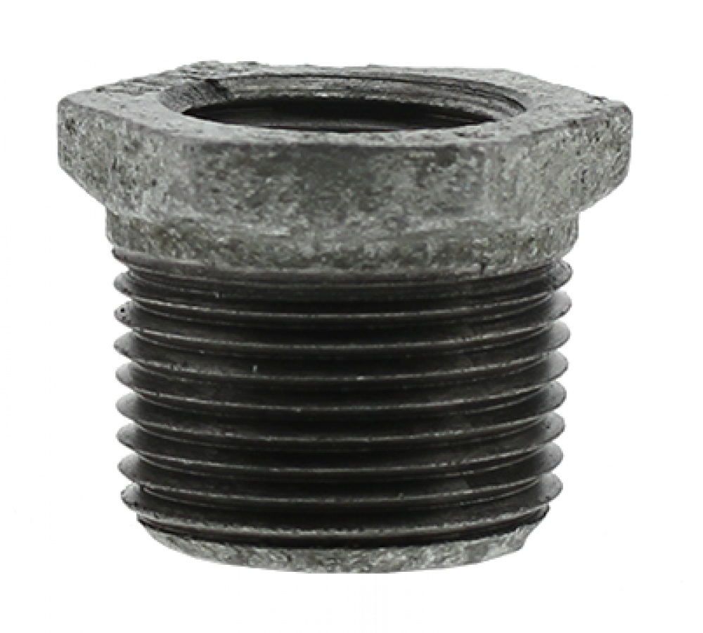 3/4&#34; x 1/2&#34; BUSHING - GALV<span class=' ItemWarning' style='display:block;'>Item is usually in stock, but we&#39;ll be in touch if there&#39;s a problem<br /></span>