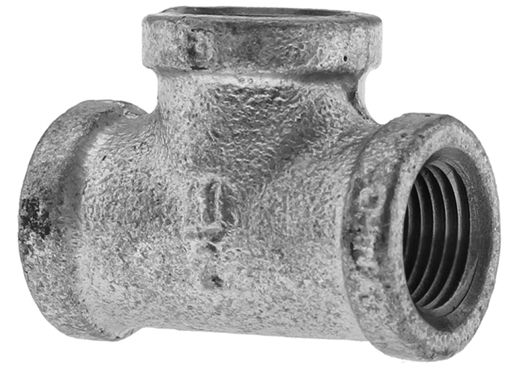 1/2&#34; TEE - GALVANIZED<span class=' ItemWarning' style='display:block;'>Item is usually in stock, but we&#39;ll be in touch if there&#39;s a problem<br /></span>