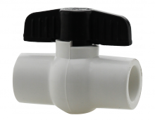 Boshart Industries 0929S-05 - 1/2" SLIP COMPACT PVC BALL V.