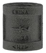 Boshart Industries 2-BLC-05 - 1/2" COUPLING - BLACK