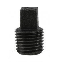 Boshart Industries 2-BLP-02 - 1/4" SQ. PLUG - BLACK