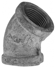 Boshart Industries 2-GE4-07 - 3/4" 45' ELBOW - GALVANIZED