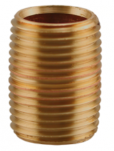 Boshart Industries BRN-05 - 1/2" X CLOSE R BRASS NIPPLE