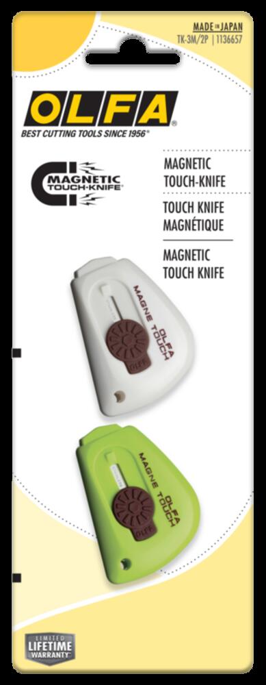TK-3M/2P Disposable Magnetic Touch Knife with Retractable Blade<span class=' ItemWarning' style='display:block;'>Item is usually in stock, but we&#39;ll be in touch if there&#39;s a problem<br /></span>