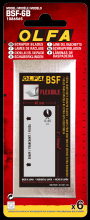 OLFA 1086565 - BSF-6B HD Dual-Edge Flexible Scraper Blade, 6/Pk