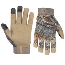 Kunys Leather C132L - DESERT CAMO WORK GLOVES - L