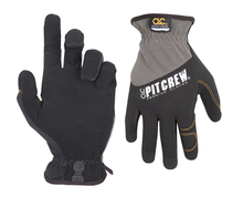 Kunys Leather 217M - SPEED CREW™ - BLACK/GREY - M
