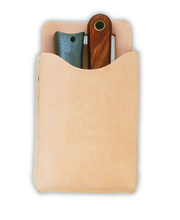 Kunys Leather 407 - BOX-SHAPED, ALL-PURPOSE TOOL POUCH - 1 POCKET