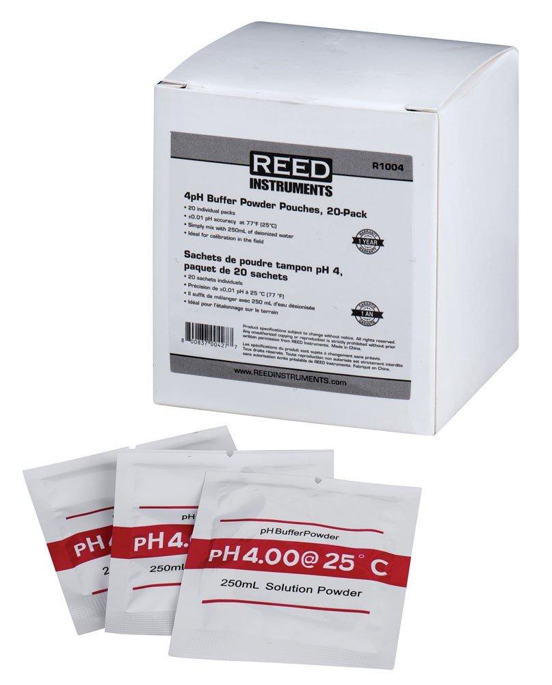REED R1004 pH 4 Calibration Buffer Pouches<span class=' ItemWarning' style='display:block;'>Item is usually in stock, but we&#39;ll be in touch if there&#39;s a problem<br /></span>