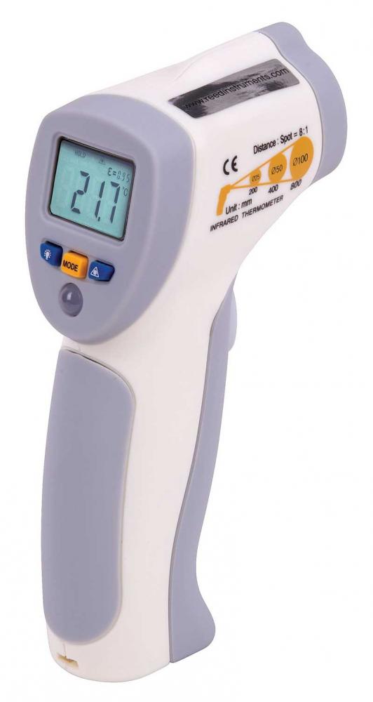 REED FS-200 Food Service Infrared Thermometer, 8:1, 392F (200C)<span class=' ItemWarning' style='display:block;'>Item is usually in stock, but we&#39;ll be in touch if there&#39;s a problem<br /></span>