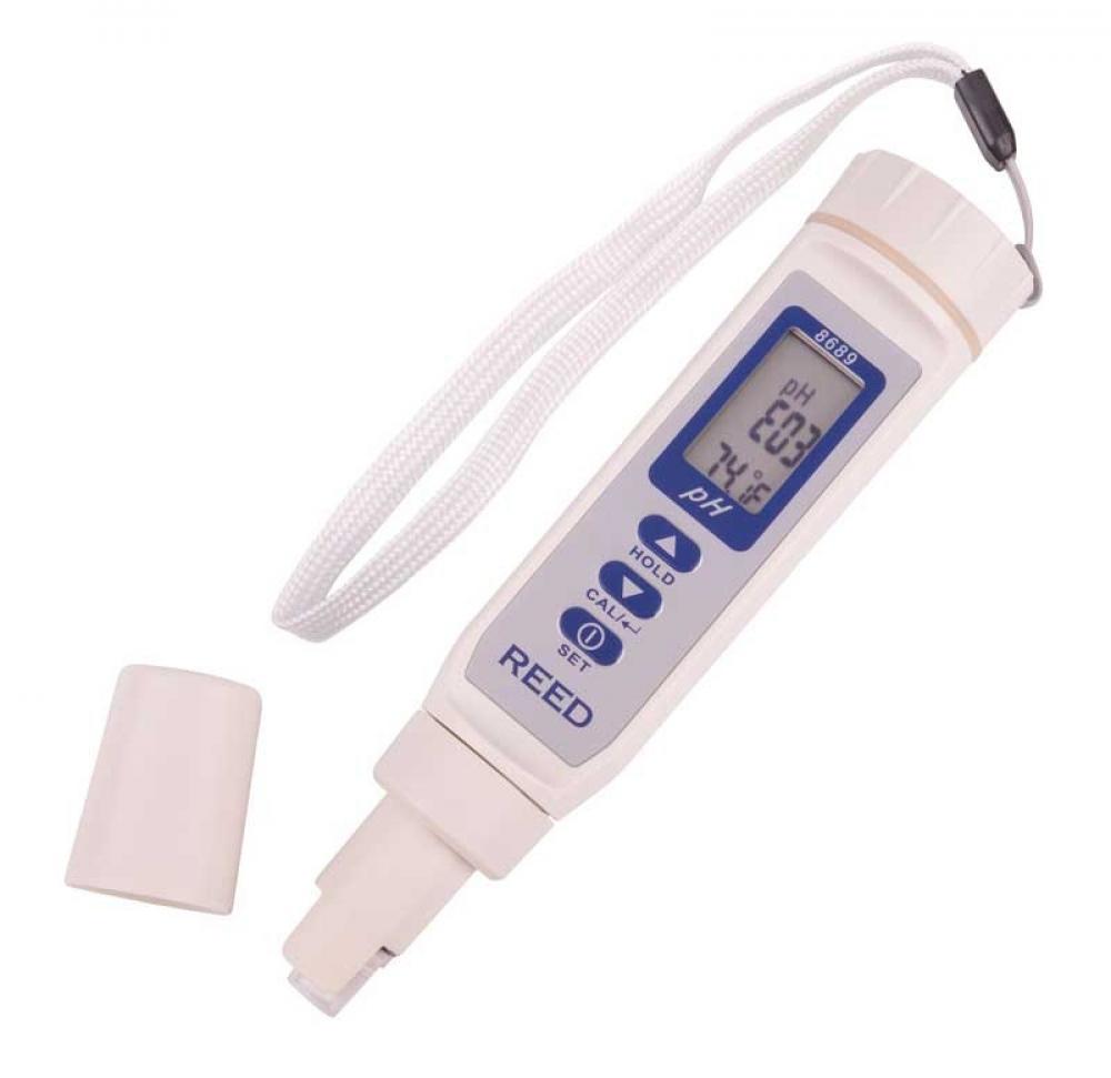 REED 8689 pH Meter<span class=' ItemWarning' style='display:block;'>Item is usually in stock, but we&#39;ll be in touch if there&#39;s a problem<br /></span>