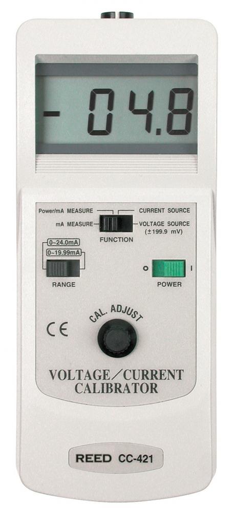 REED CC-421 Voltage/Current Calibrator<span class=' ItemWarning' style='display:block;'>Item is usually in stock, but we&#39;ll be in touch if there&#39;s a problem<br /></span>
