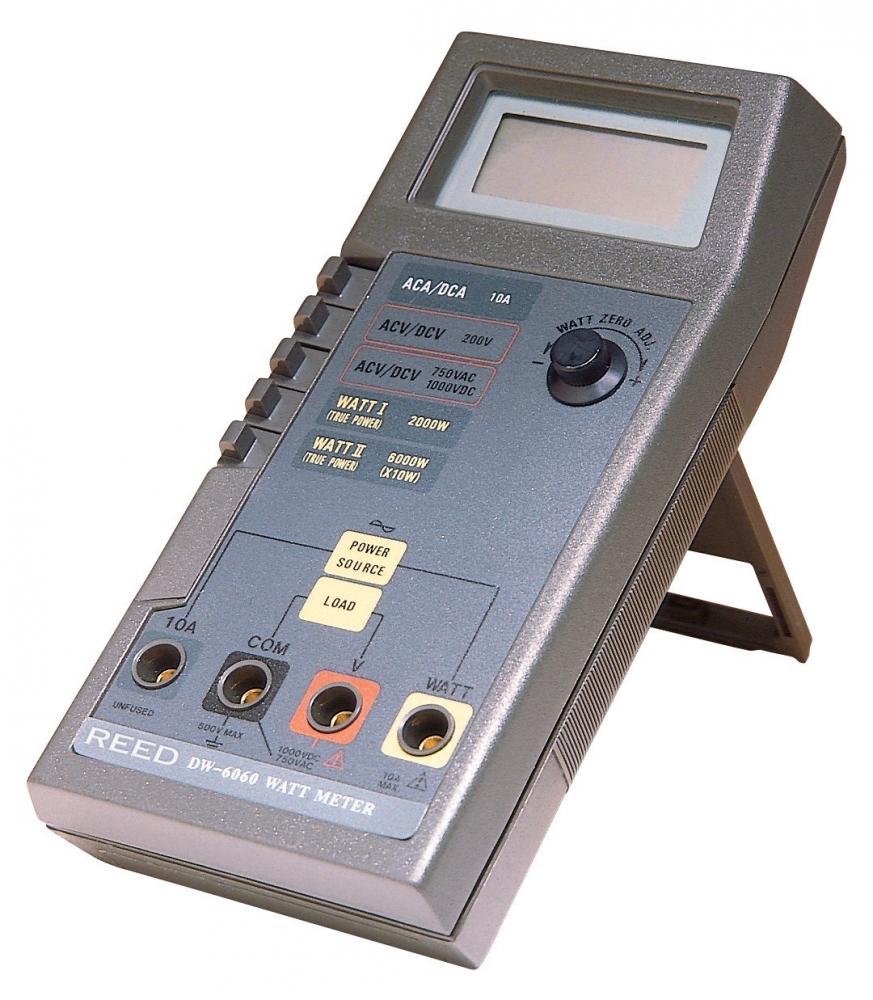 REED DW-6060 Watt Meter<span class=' ItemWarning' style='display:block;'>Item is usually in stock, but we&#39;ll be in touch if there&#39;s a problem<br /></span>