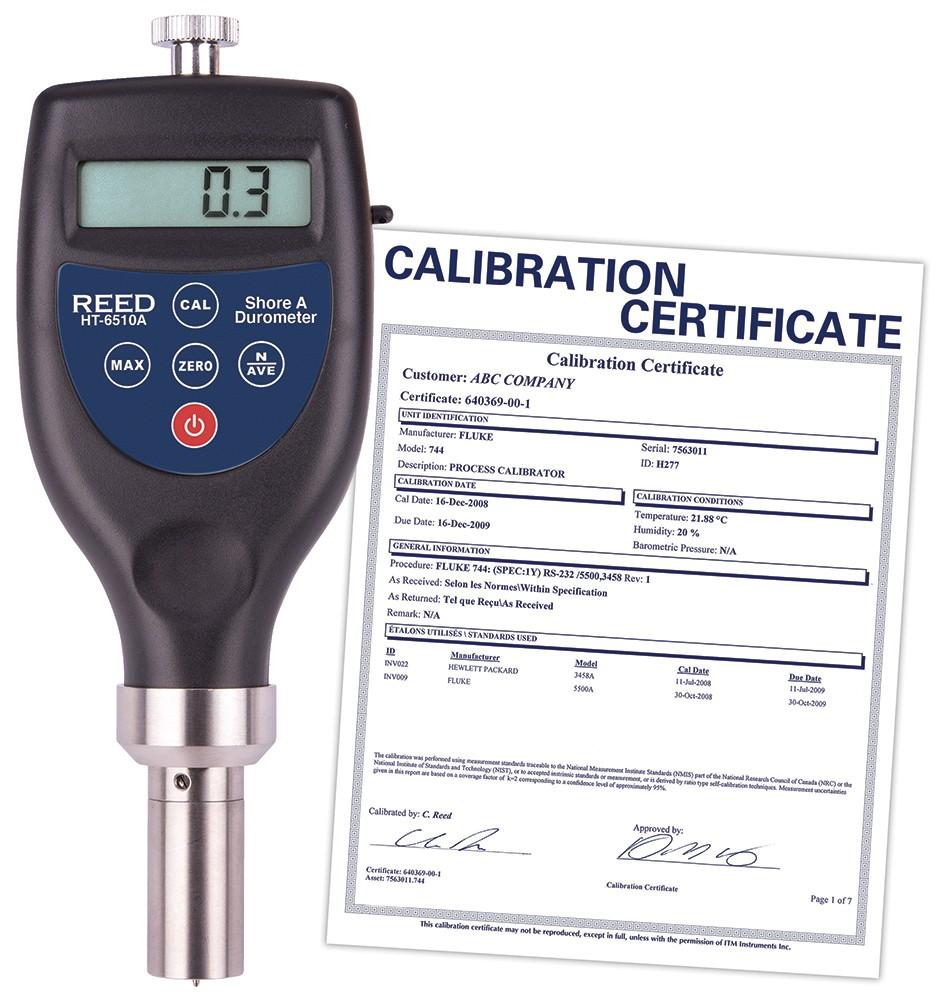 REED HT-6510A-NIST Shore A Durometer<span class=' ItemWarning' style='display:block;'>Item is usually in stock, but we&#39;ll be in touch if there&#39;s a problem<br /></span>
