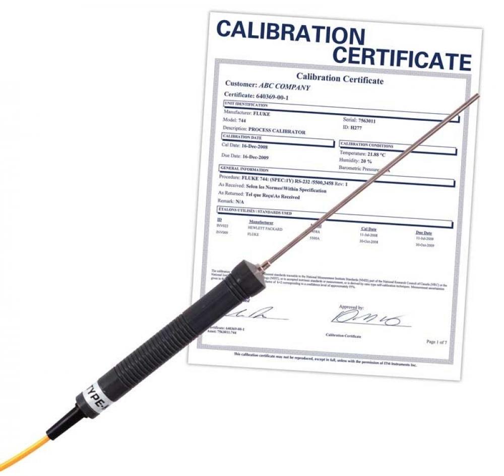 REED LS-107-NIST Immersion Thermocouple Probe<span class=' ItemWarning' style='display:block;'>Item is usually in stock, but we&#39;ll be in touch if there&#39;s a problem<br /></span>