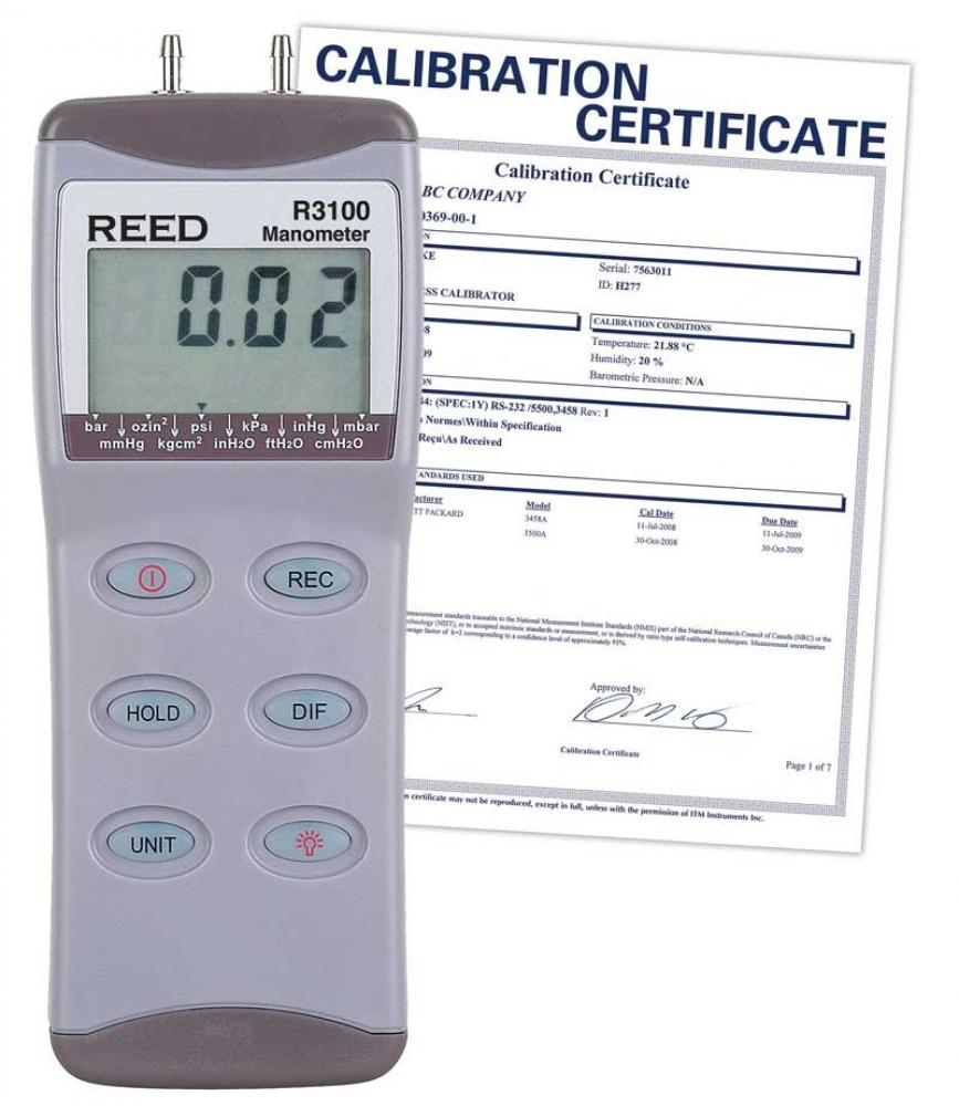 REED R3100 Digital Manometer<span class=' ItemWarning' style='display:block;'>Item is usually in stock, but we&#39;ll be in touch if there&#39;s a problem<br /></span>