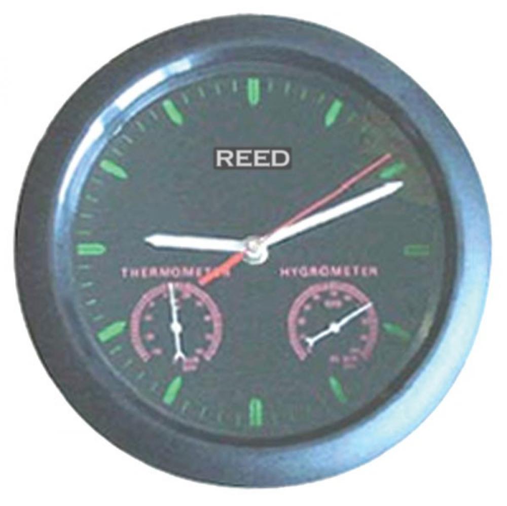 REED TH-1 Thermo-Hygrometer w/ Clock<span class=' ItemWarning' style='display:block;'>Item is usually in stock, but we&#39;ll be in touch if there&#39;s a problem<br /></span>