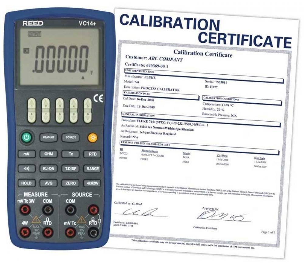 REED VC14+ Temperature Calibrator<span class=' ItemWarning' style='display:block;'>Item is usually in stock, but we&#39;ll be in touch if there&#39;s a problem<br /></span>