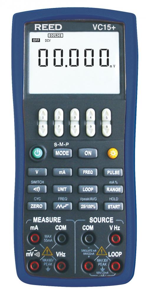 REED VC15 Voltage/Current Calibrator<span class=' ItemWarning' style='display:block;'>Item is usually in stock, but we&#39;ll be in touch if there&#39;s a problem<br /></span>