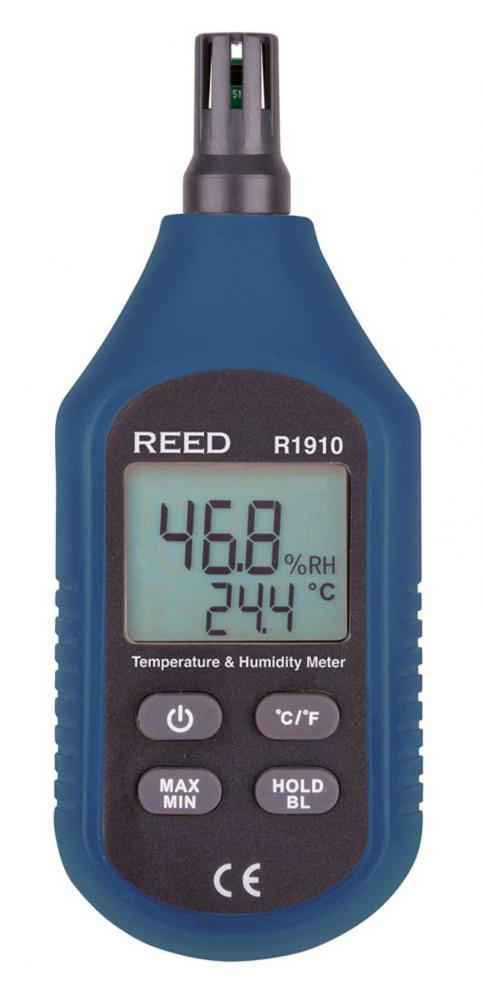 REED R1910 Compact Temperature & Humidity Meter<span class=' ItemWarning' style='display:block;'>Item is usually in stock, but we&#39;ll be in touch if there&#39;s a problem<br /></span>