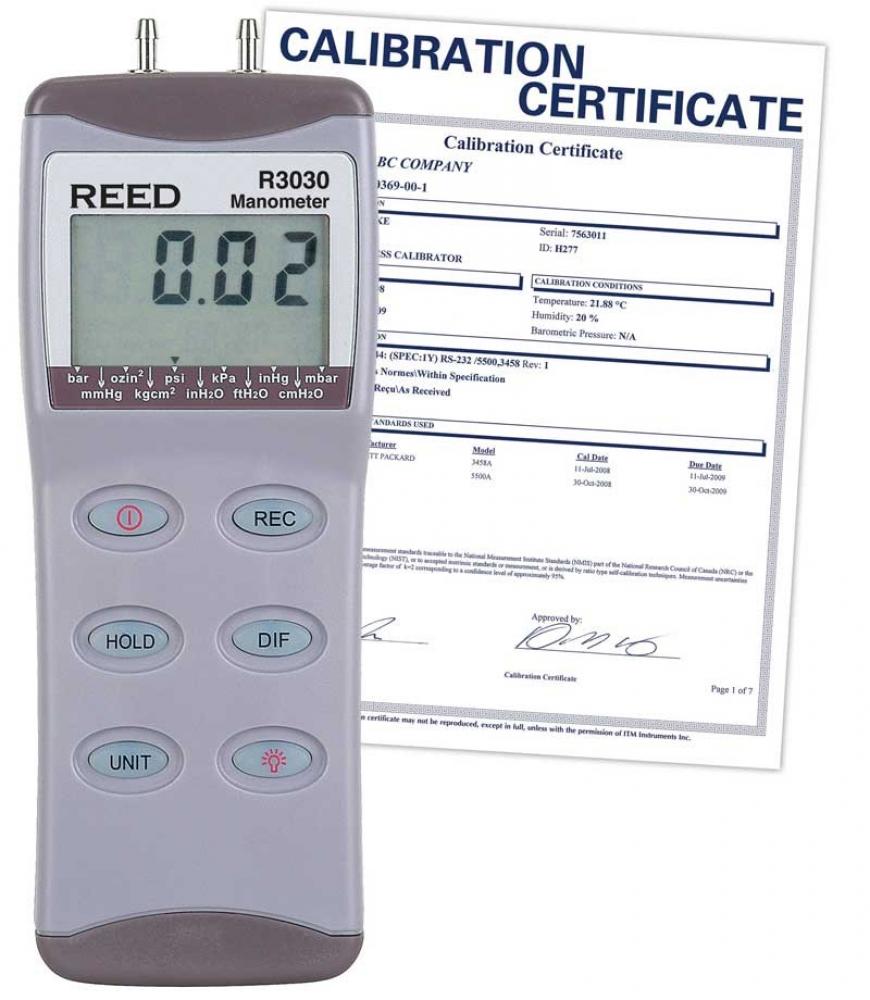 REED R3030 Digital Manometer<span class=' ItemWarning' style='display:block;'>Item is usually in stock, but we&#39;ll be in touch if there&#39;s a problem<br /></span>