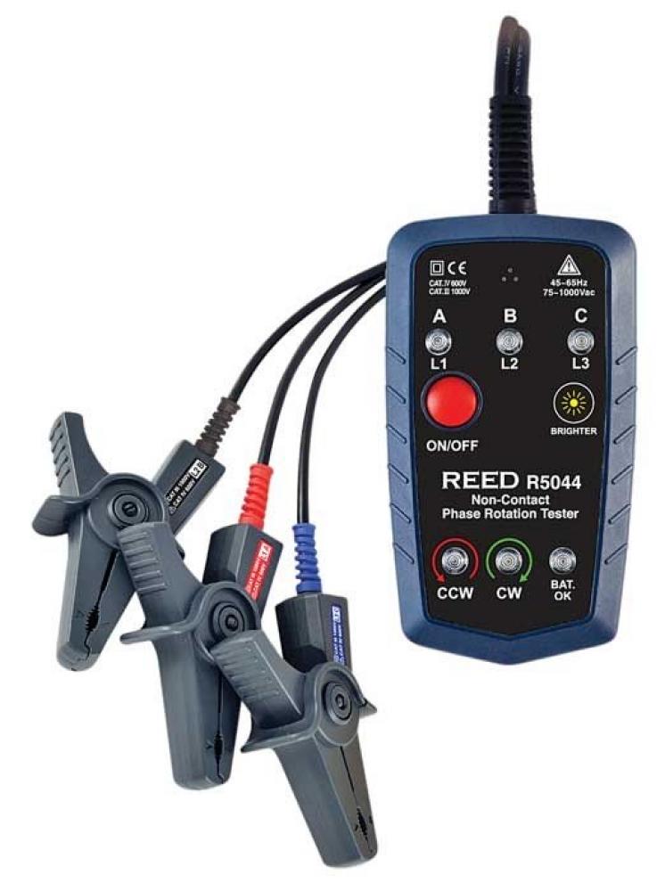 REED R5044 Non-Contact Phase Rotation Tester<span class=' ItemWarning' style='display:block;'>Item is usually in stock, but we&#39;ll be in touch if there&#39;s a problem<br /></span>