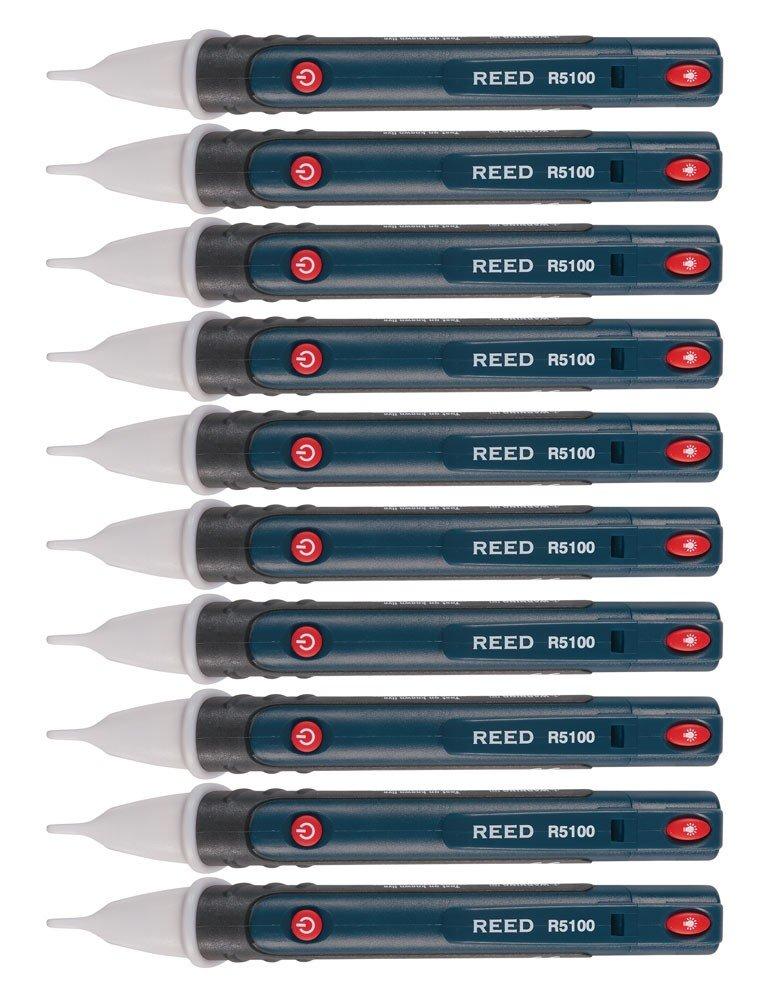 REED R5100-10PK Non-Contact AC Voltage Detector with Flashlight<span class=' ItemWarning' style='display:block;'>Item is usually in stock, but we&#39;ll be in touch if there&#39;s a problem<br /></span>