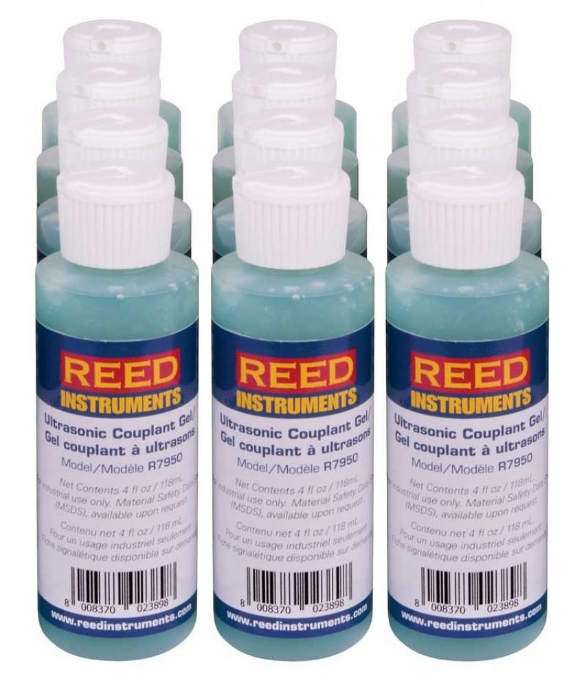 REED R7950 Ultrasonic Couplant Gel, Pack of 12<span class=' ItemWarning' style='display:block;'>Item is usually in stock, but we&#39;ll be in touch if there&#39;s a problem<br /></span>